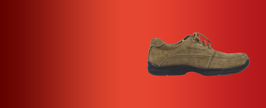 Zapato de piel tipo blucher